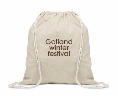 Logotrade promotional merchandise picture of: Recycled cotton drawstring bag