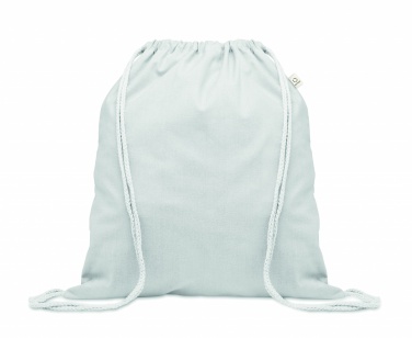Logo trade promotional gift photo of: Recycled 140 gr/m² cotton bag