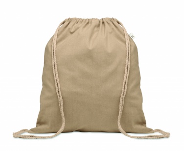 Logo trade promotional merchandise picture of: Recycled 140 gr/m² cotton bag