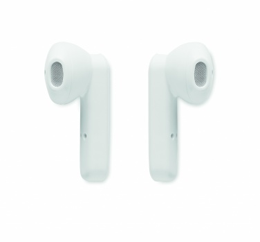 Logo trade promotional merchandise picture of: TWS earbuds with charging base