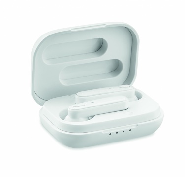 Logotrade promotional merchandise image of: TWS earbuds with charging base