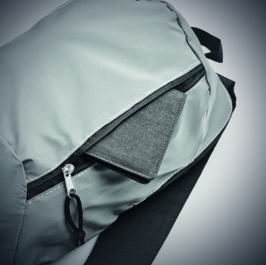 Logotrade promotional item picture of: High reflective backpack 600D