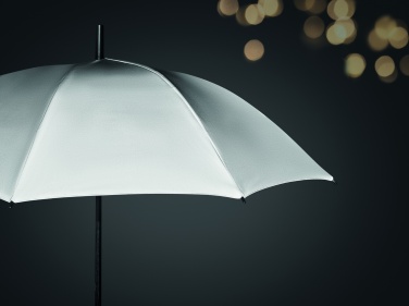 Logo trade advertising products image of: 23 inch reflective umbrella