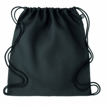 Logotrade advertising product picture of: Hemp drawstring bag 200 gr/m²