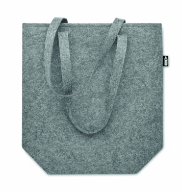 Logo trade business gift photo of: RPET felt shopping bag
