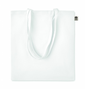 Logo trade promotional merchandise picture of: Organic cotton shopping bag
