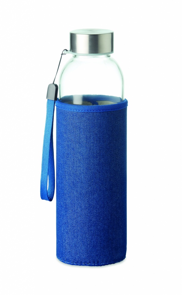 Logotrade business gifts photo of: Glass bottle in pouch 500 ml