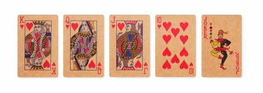Logo trade advertising products image of: Recycled paper playing cards