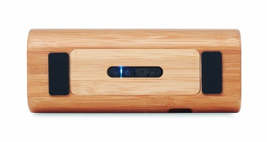Logotrade corporate gift image of: Wireless bamboo speaker 2x5W