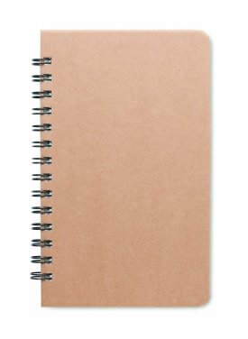 Logo trade business gifts image of: A5 Pine tree GROWNOTEBOOK™