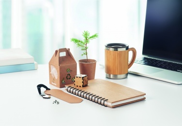 Logotrade promotional product picture of: A5 Pine tree GROWNOTEBOOK™