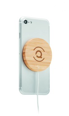 Logo trade promotional items image of: Magnetic Wireless charger 10W
