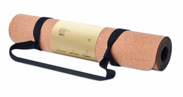 Logo trade promotional merchandise picture of: Cork yoga mat