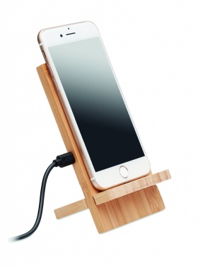 Logo trade promotional giveaways image of: Wireless charger stand 10W