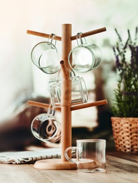 Logotrade promotional gift picture of: Bamboo cup set holder