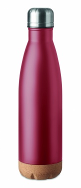 Logo trade promotional merchandise photo of: Double wall bottle 500 ml