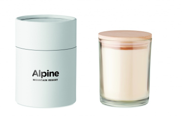 Logotrade corporate gift image of: Vanilla fragranced candle