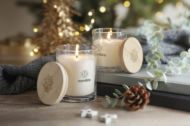 Logo trade promotional item photo of: Vanilla fragranced candle