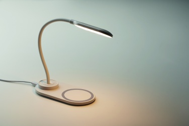 Logo trade promotional items picture of: Desktop light and charger 10W