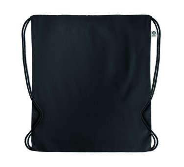 Logo trade promotional gifts picture of: Organic cotton drawstring bag