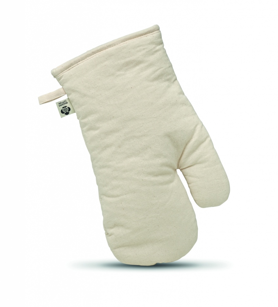 Logo trade promotional products picture of: Organic cotton oven glove