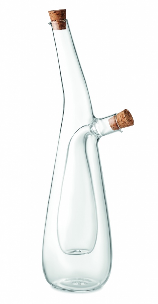Logotrade promotional giveaway image of: Glass oil and vinegar bottle