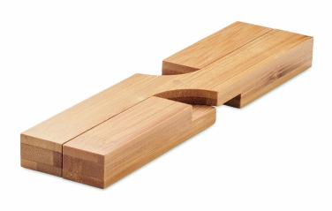 Logo trade promotional items picture of: Bamboo foldable pot stand