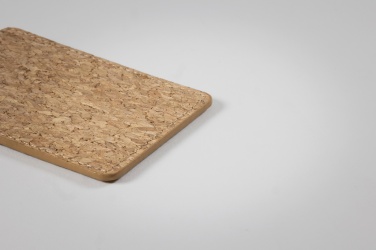 Logo trade business gifts image of: Cork luggage tag