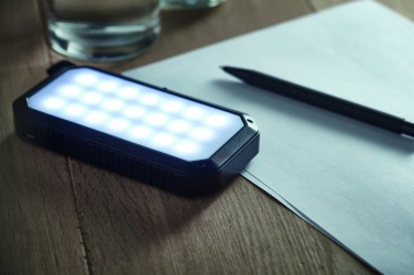 Logo trade promotional merchandise image of: solar charger 8000 mAh