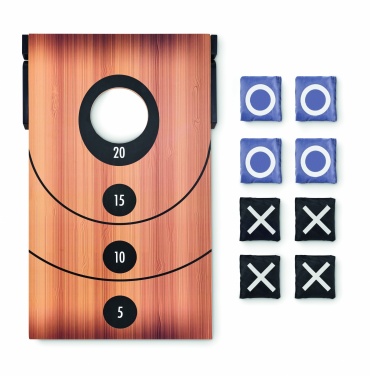 Logotrade business gift image of: Double sided MDF game set