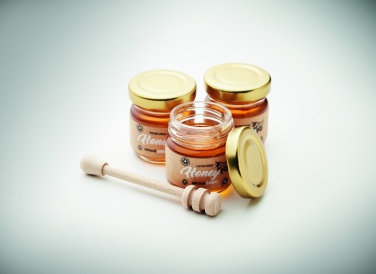 Logo trade corporate gifts picture of: Set of 3 wildflower honey
