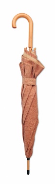 Logo trade advertising products picture of: 25 inch cork umbrella