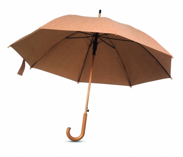 Logo trade advertising products image of: 25 inch cork umbrella