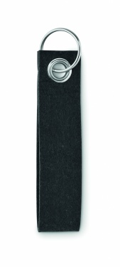 Logotrade promotional gift image of: RPET felt key ring Hämeenlinna