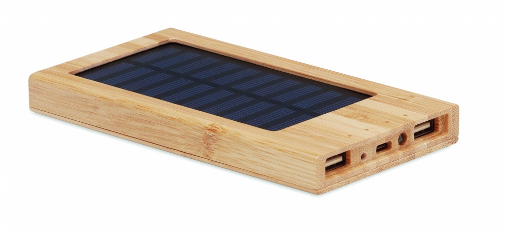 Logotrade promotional products photo of: Solar power bank 4000 mAh ARENA SOLAR