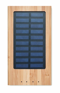 Logotrade promotional giveaways photo of: Solar power bank 4000 mAh ARENA SOLAR