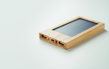 Logo trade promotional merchandise picture of: Solar power bank 4000 mAh ARENA SOLAR