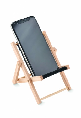 Logotrade promotional giveaway picture of: Deckchair-shaped phone stand