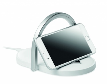 Logo trade promotional products image of: Light and wireless charger 10W