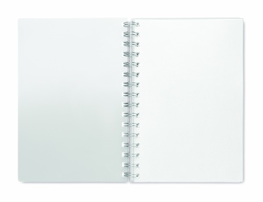 Logotrade advertising product image of: A5 RPET notebook recycled lined