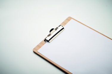 Logotrade promotional giveaway image of: A4 bamboo clipboard