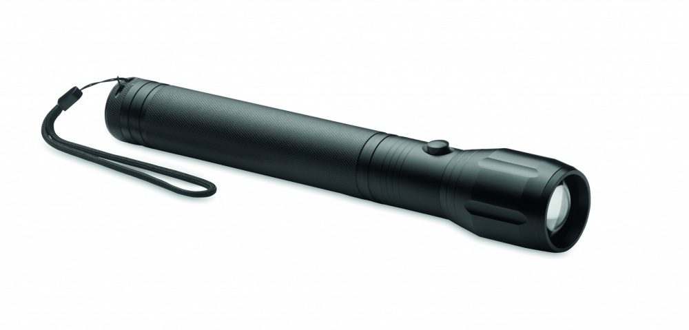 Logotrade promotional giveaway image of: Large aluminium LED flashlight