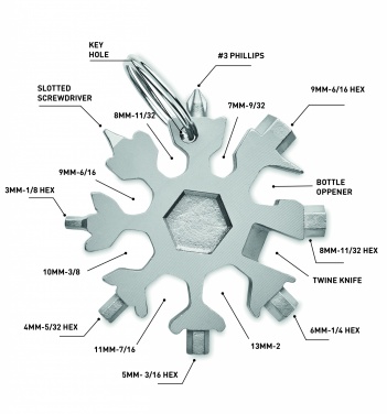 Logo trade promotional merchandise photo of: Stainless steel multi-tool
