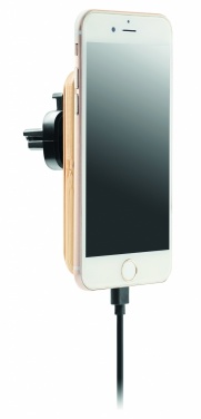 Logo trade promotional gifts picture of: Magnetic wireless charger 15W