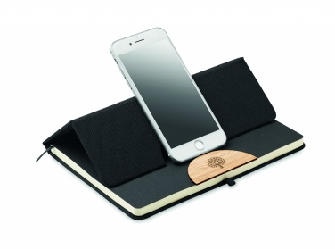 Logo trade advertising products picture of: A5 RPET notebook 80 lined