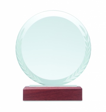 Logotrade promotional item image of: Round award plaque