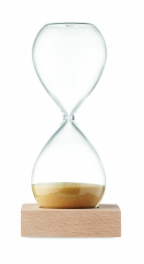Logo trade promotional merchandise picture of: 5 minute sand hourglass