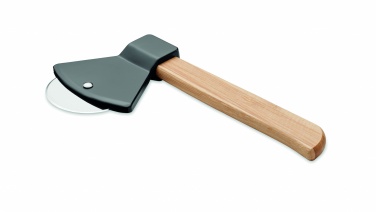 Logo trade promotional gifts image of: Pizza cutter bamboo handle