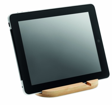 Logotrade promotional gifts photo of: Bamboo tablet/smartphone stand