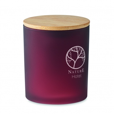 Logotrade promotional giveaway picture of: Plant based wax candle 280 gr